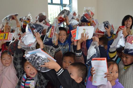 善心莲心字典王家村小学发放小结