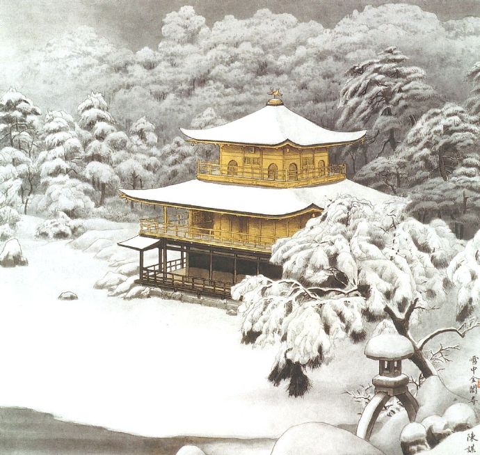 雪夜禮高僧－回眸處靈犀不過一點通　天地有醍醐在其中