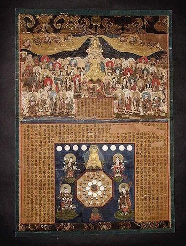 珍貴大佛頂首楞嚴經曼荼羅