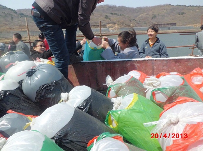 善心莲心联合辽宁大悲寺举行大型放生