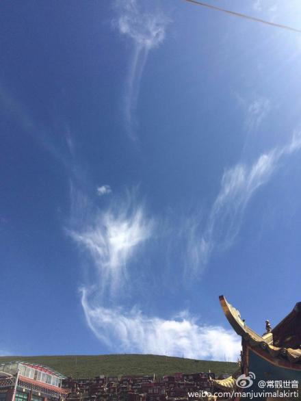 大孔雀佛母降临加持真像