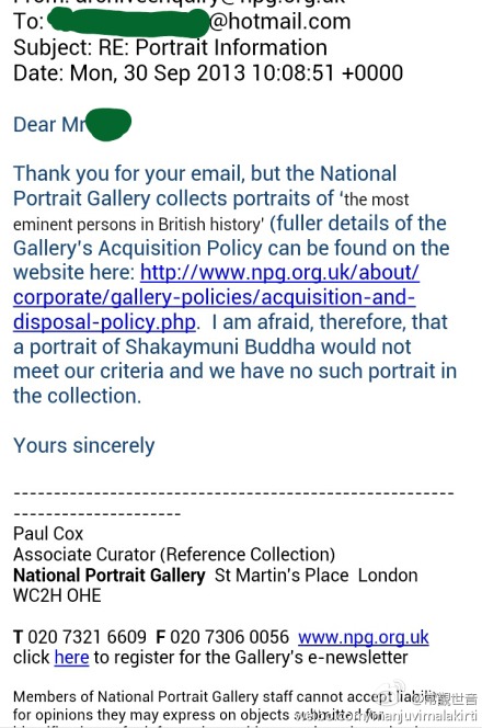 释迦牟尼佛41岁真容画像后续跟进（一）