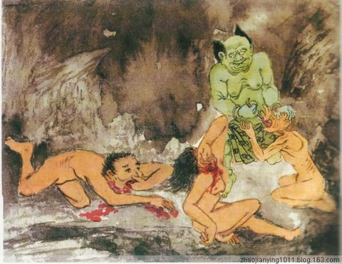 绮语的惨痛惩罚－被刺蛇卷断舌头的玻璃计算机地狱