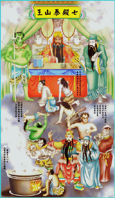 判官說：「死後才懺悔已經太遲了！」