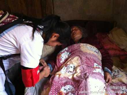 善心莲心医疗一队，深入雅安地震灾区派发物资及义诊大功告成